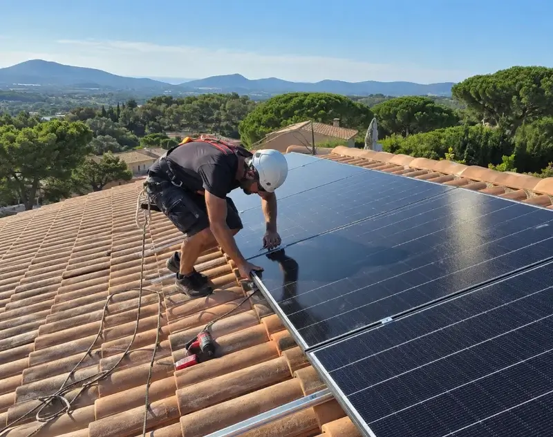 Installateur panneaux solaires Chassieu — pose photovoltaïque sur toiture