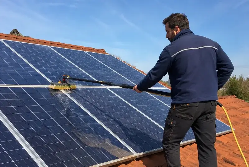 Nettoyage et entretien de panneaux solaires à Chassieu