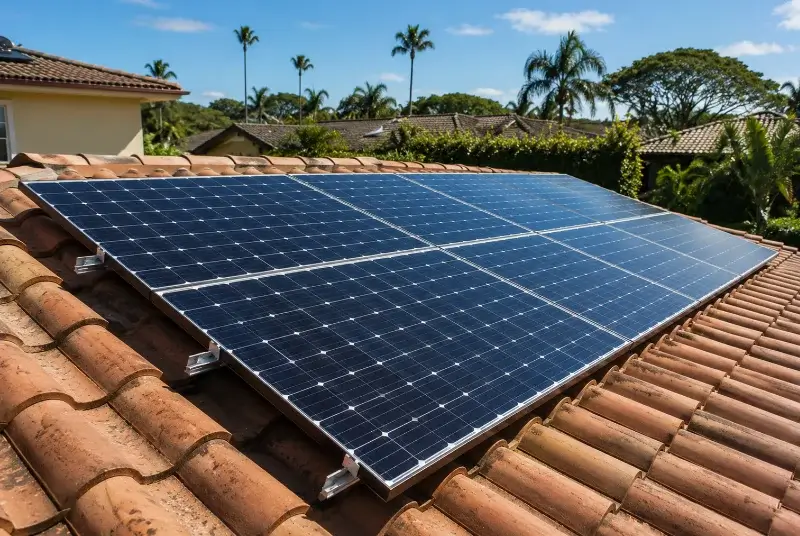 Installation de panneaux solaires à Chassieu