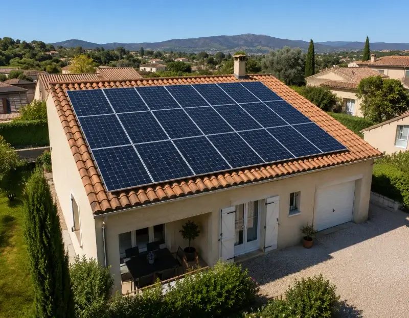 Prime à l'autoconsommation panneaux solaires Chassieu — aide financière de l'État